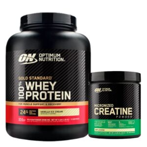 PAK ON WHEY GOLD STANDARD (5LB) + CREATINA POWDER (300GR)